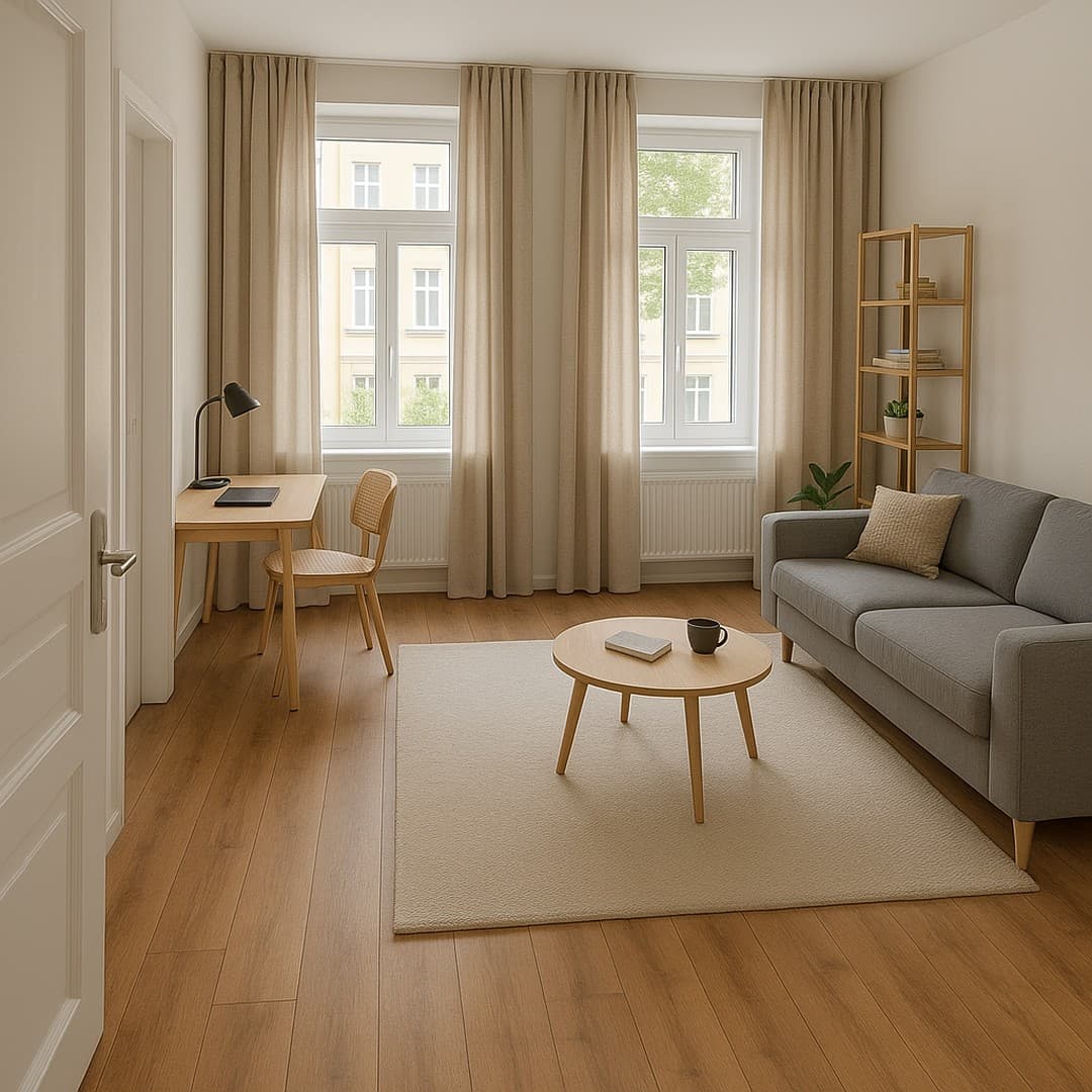 Sanierte Altbauwohnung mit Balkon – ruhig & zentral in Gohlis