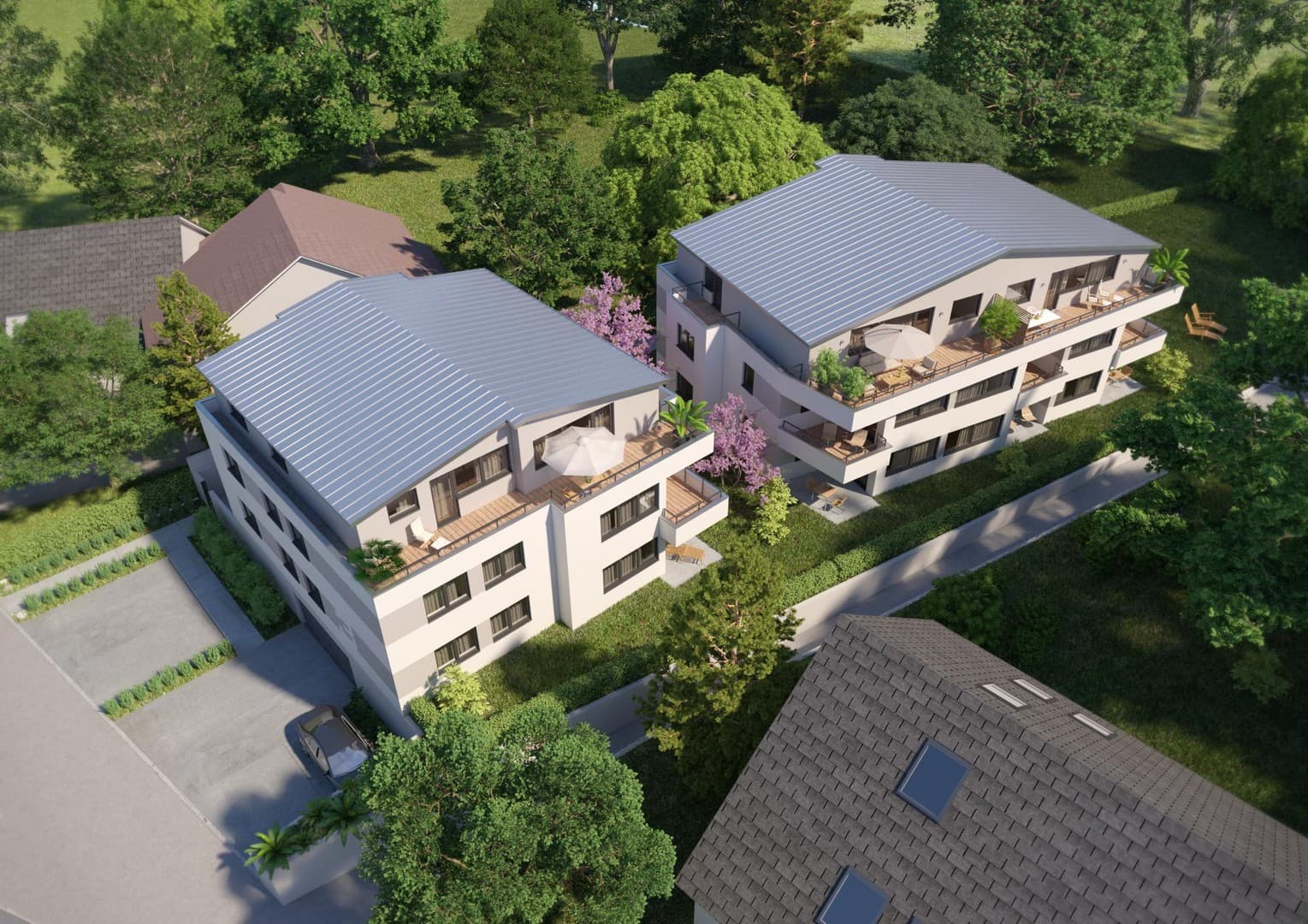 Hochwertige Gartenwohnung mit Terrasse und eigenem Garten in Karlsruhe-Hohenwettersbach