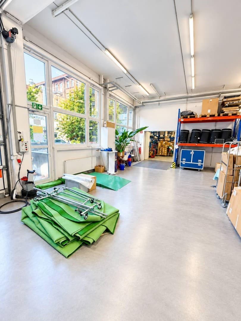 Vielseitig nutzbare Lager-, Hallen- und Gewerbeflächen in Berlin-Lichtenberg zu vermieten