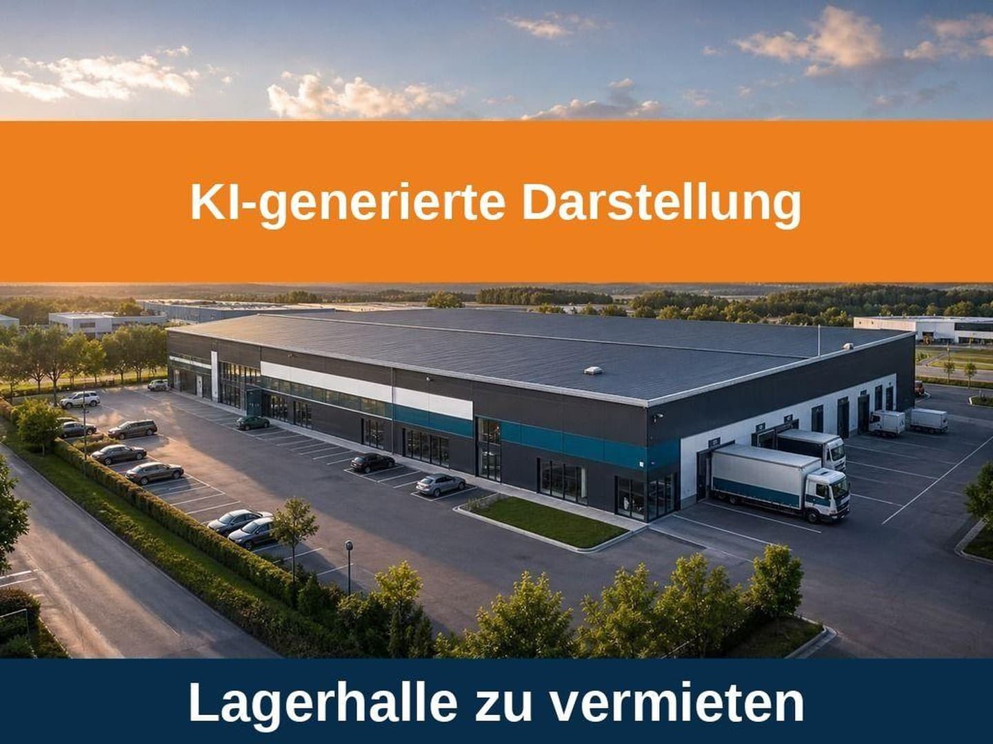 Lager- und Produktionshalle