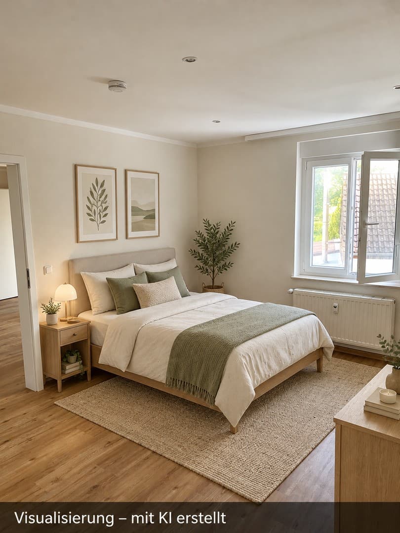 Helle 2-Zimmer-Wohnung mit Balkon und Einbauküche – ruhig wohnen nahe Zossen und Trebbin