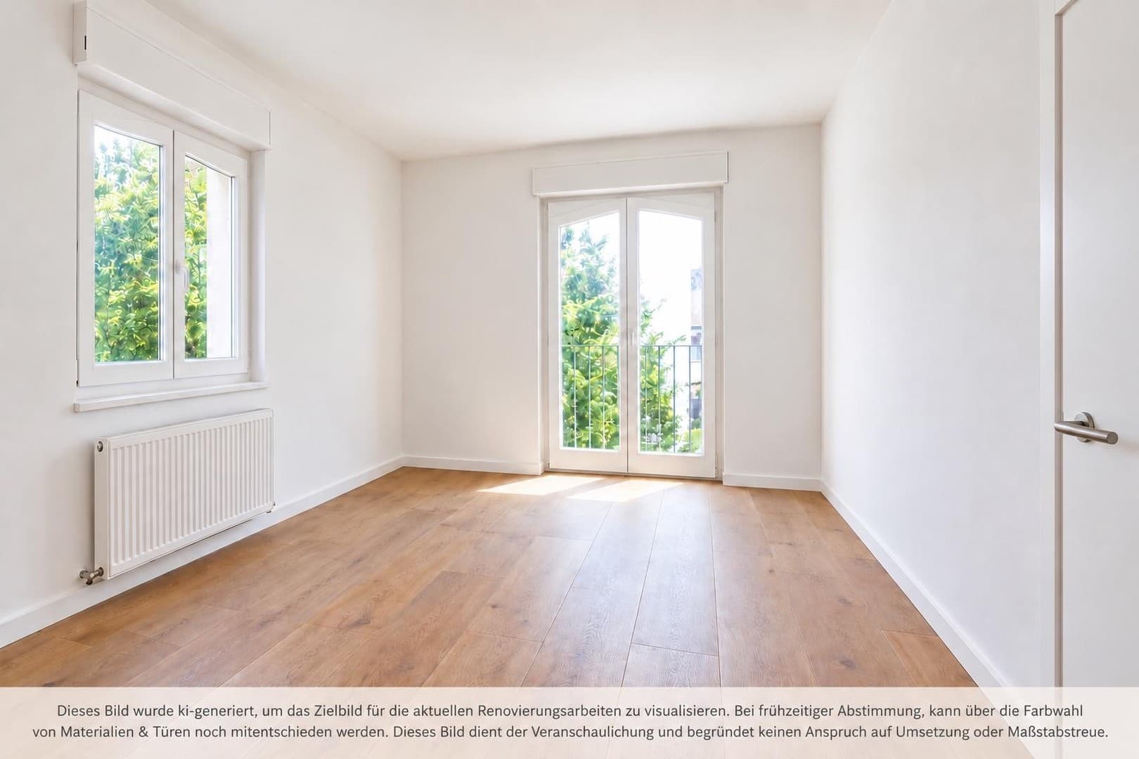 Erstbezug 4-Zimmer Wohnung mit Balkon in Stuttgart West