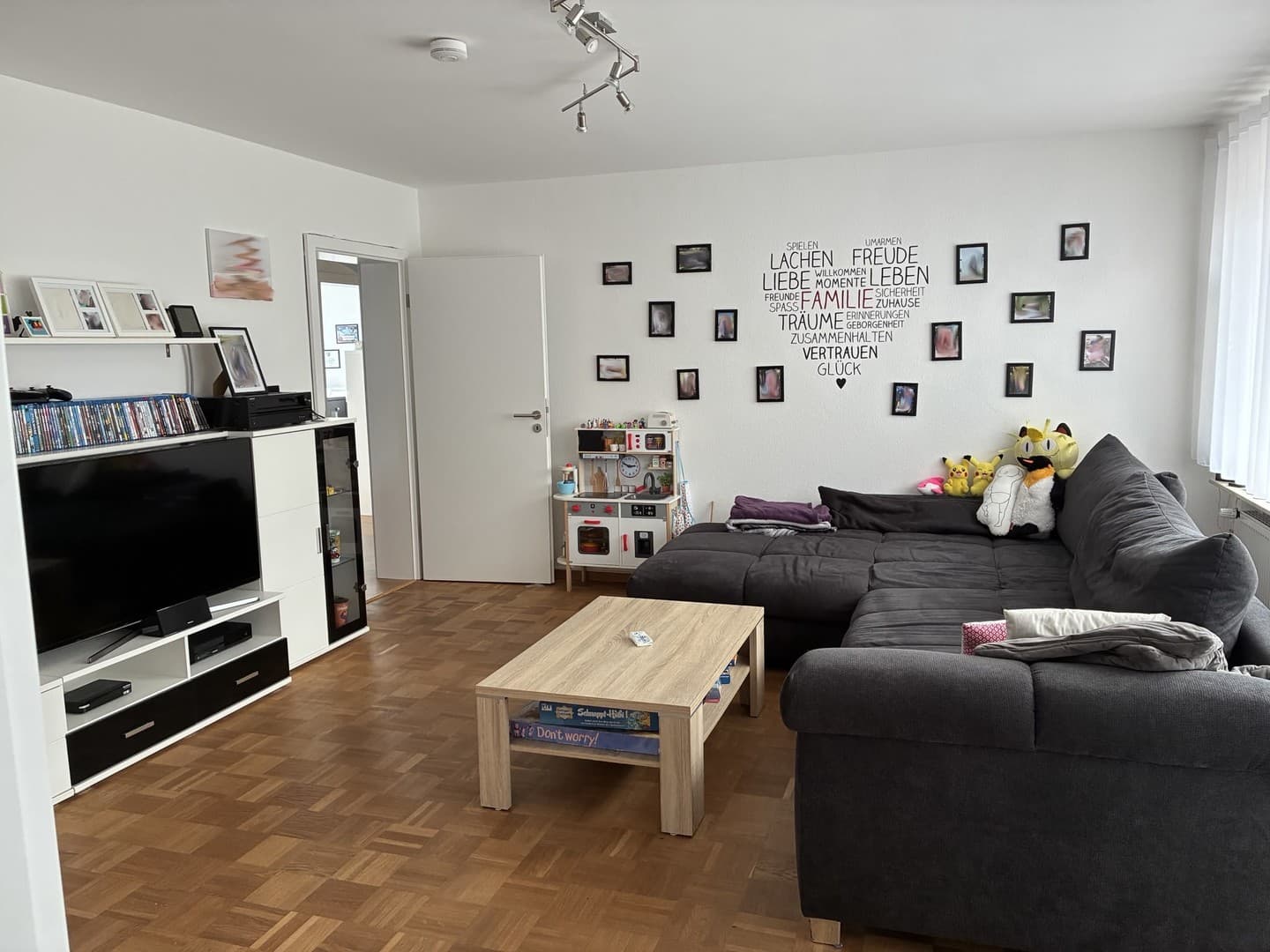 Ruhiges Wohnen: Lichtdurchflutete 1.OG-Wohnung im Grünen