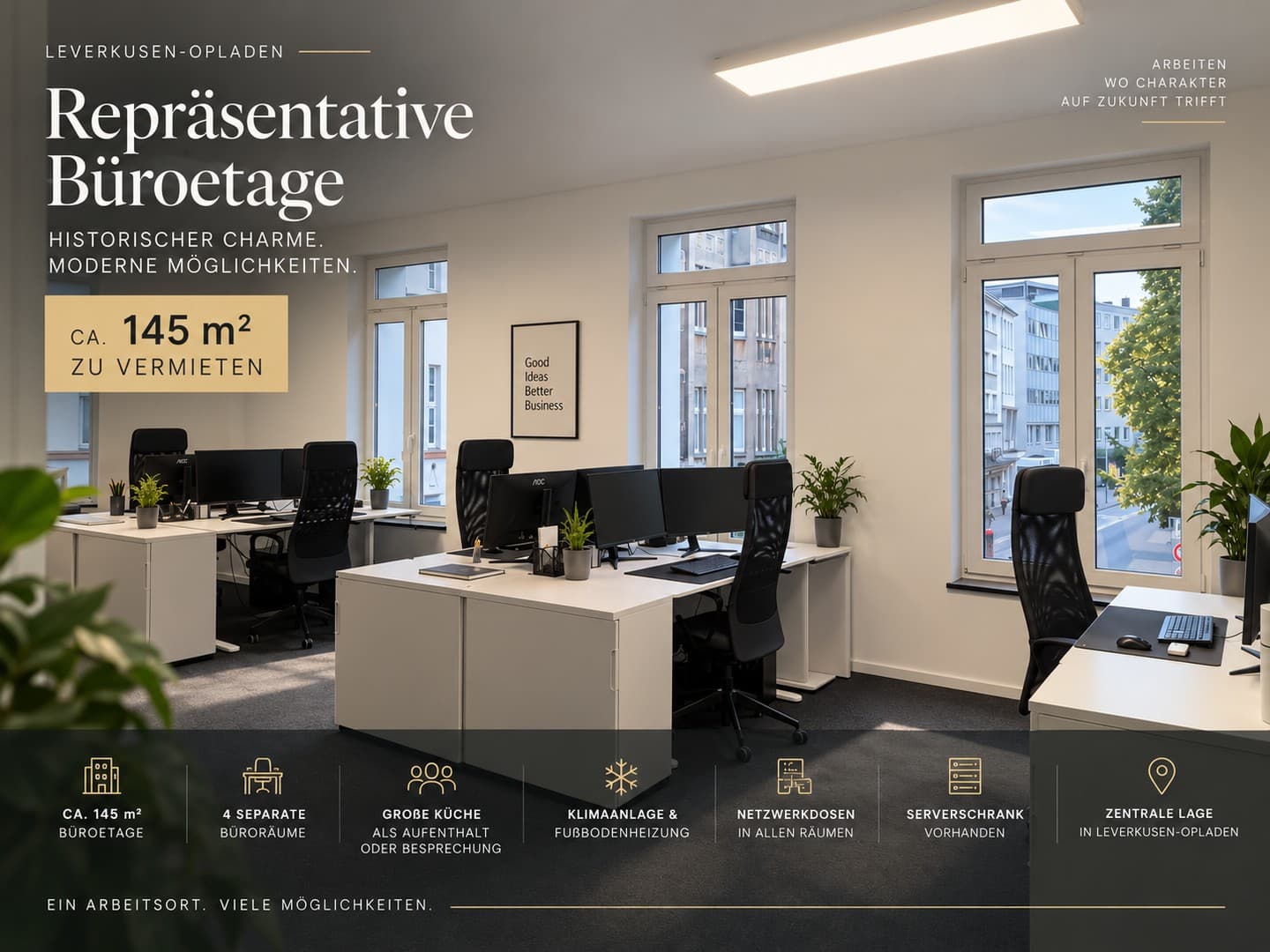 Büro im Herzen von Leverkusen Opladen