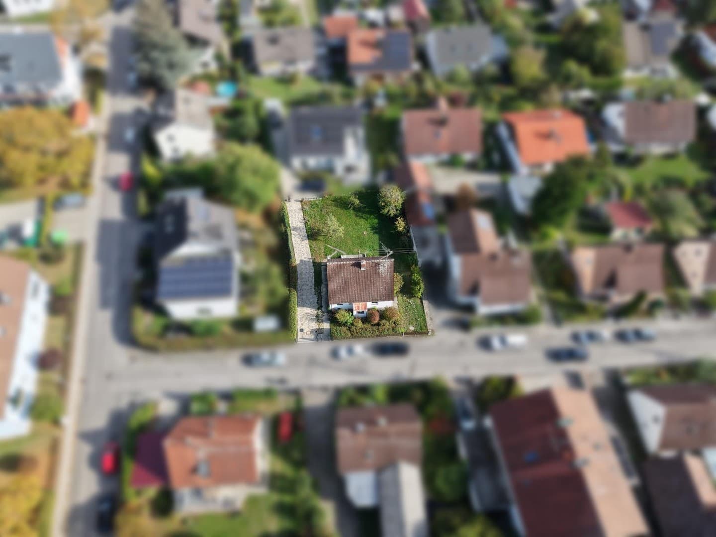 Baugrundstück mit Baugenehmigung in ruhiger & zentraler Lage von Fürstenfeldbruck
