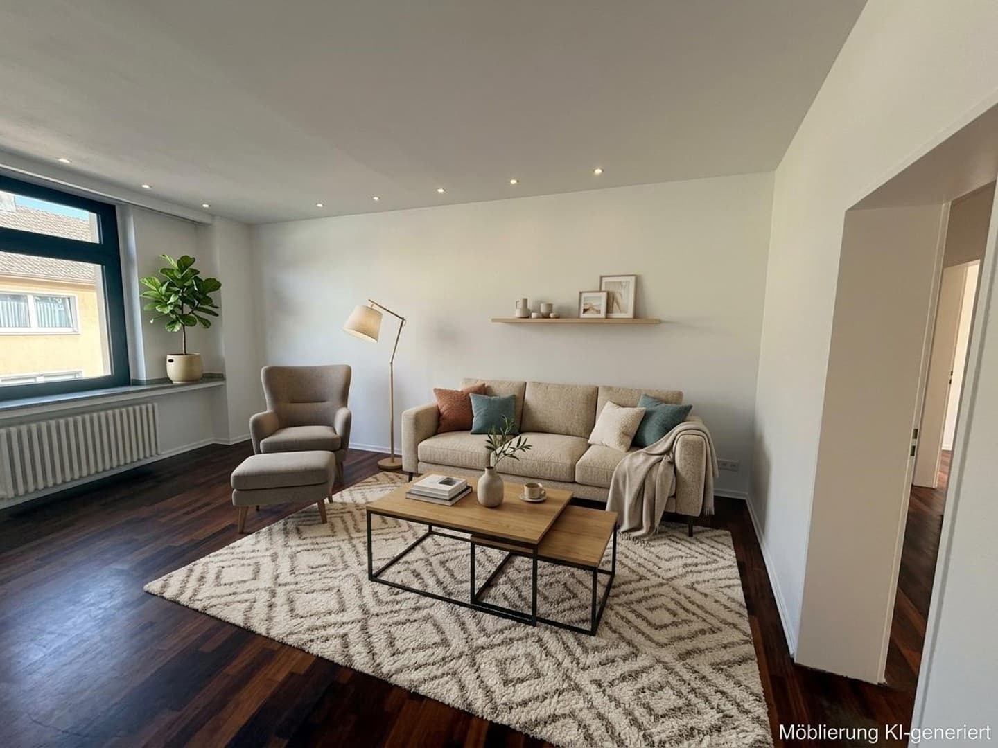 Renoviert: 3‑Zi mit EBK + Garten, 86 m², ab sofort, Heckinghausen (nahe Barmer Anlagen)