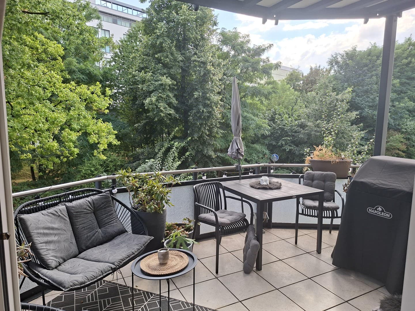 Charmante 94 m² Wohnung in Essen-Rüttenscheid an der Gruga mit Balkon ins Grüne