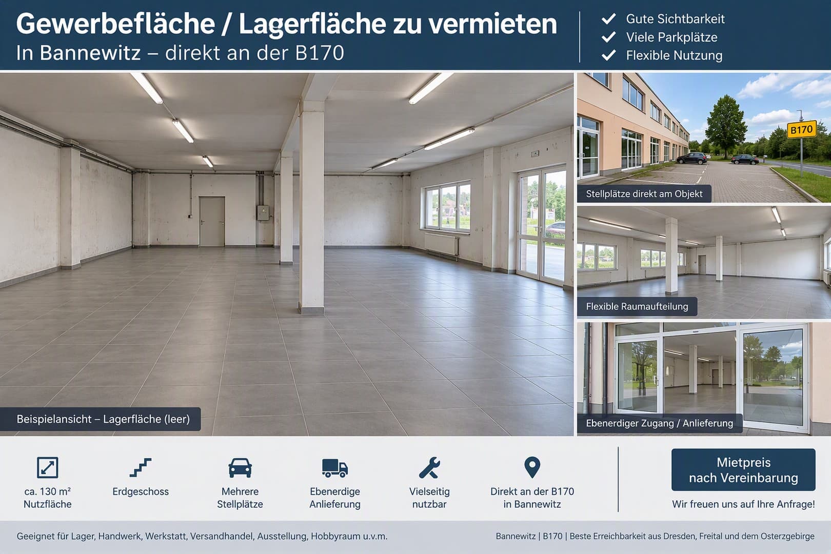 Lager / Gewerbe / Werkstatt (Ist-Zustand)