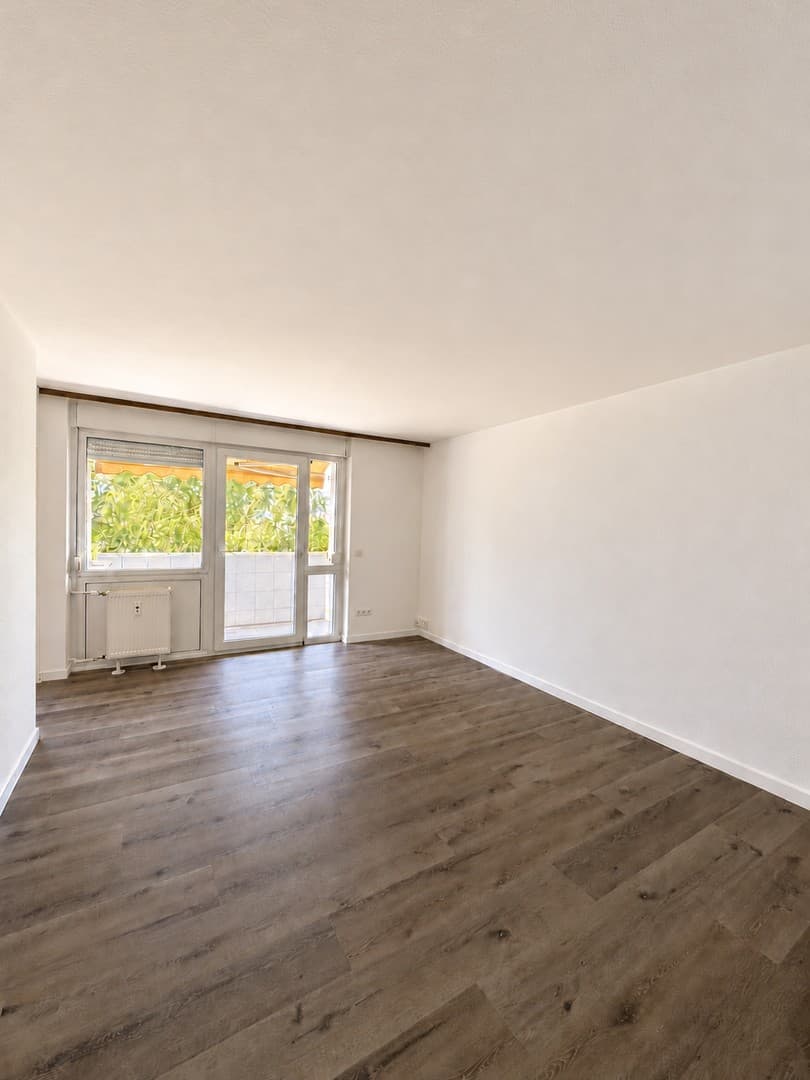 3,5 Zimmer mit Südwestbalkon und Einbauküche – 5 Jahre feste Kaltmiete
