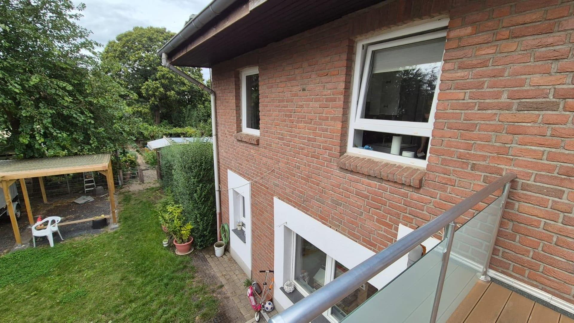 Ruhige Maisonette-Wohnung mit Garten auf einem ehemaligen Bauernhof
