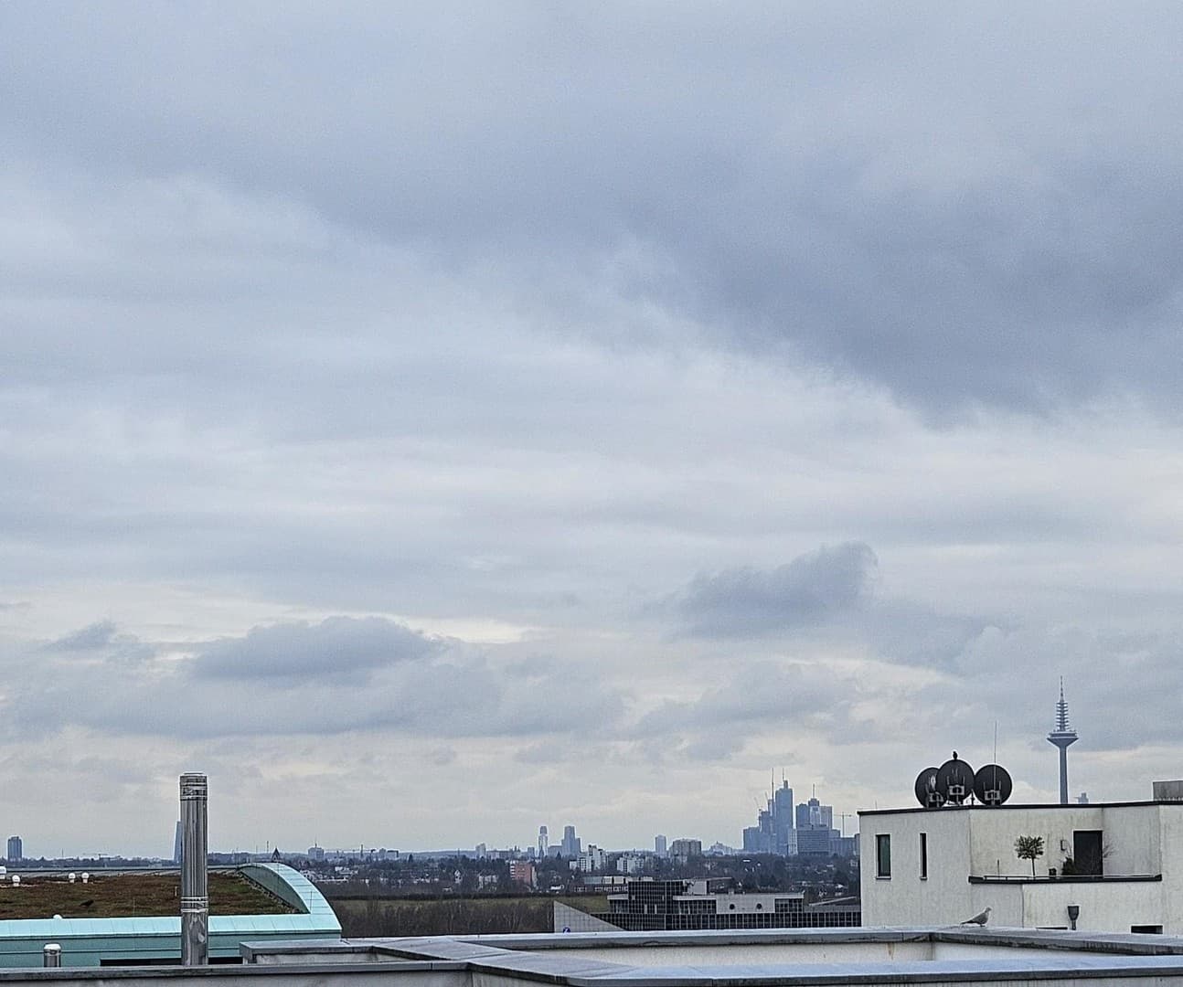 Traumhafte 2-Zimmer-Wohnung mit großer Dachterrasse & Skyline-Blick | Moderne Küche | Top-Anbindung