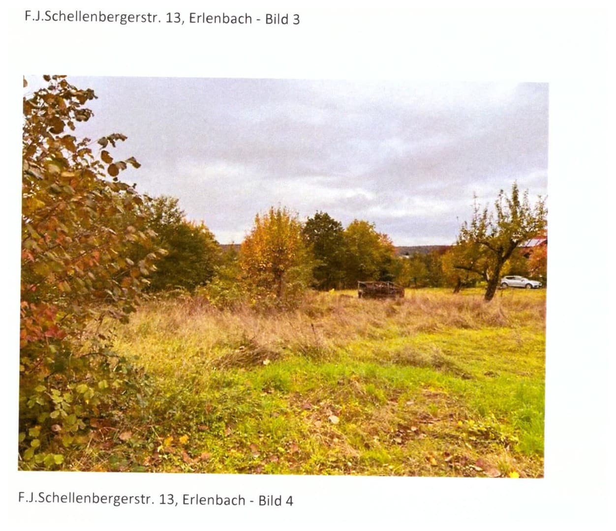 Grundstück erschlossen