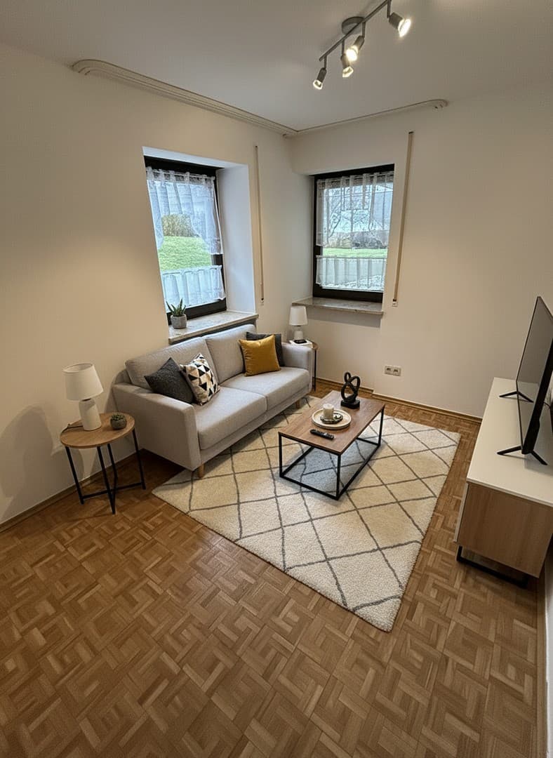 Helles Appartement mit eigenem Parkplatz und WLAN-Flatrate in Obereichstätt