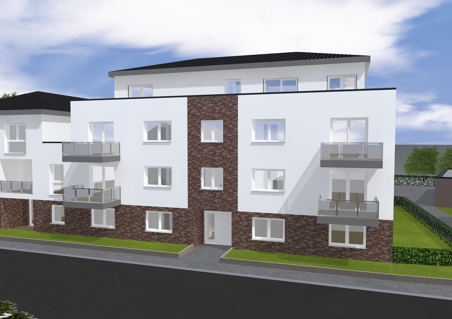 Lichtdurchflutete 3-Zimmerwohnung mit Balkon