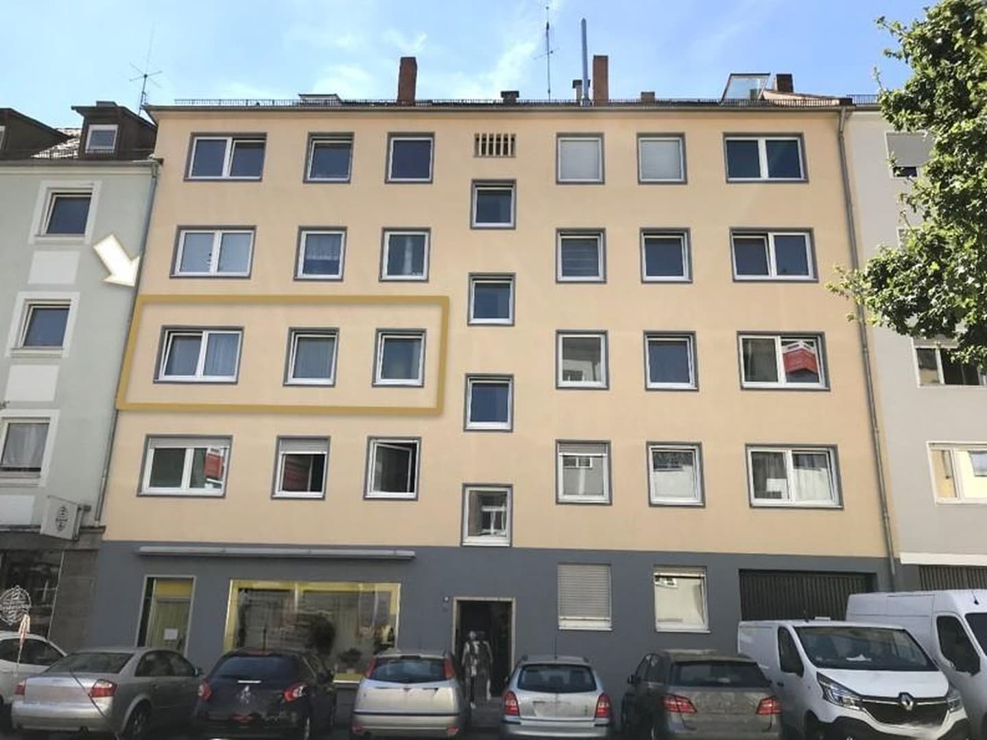 3-Zimmer-Wohnung mit Südbalkon in zentraler und ruhiger Wohnlage – Nürnberg Maxfeld
