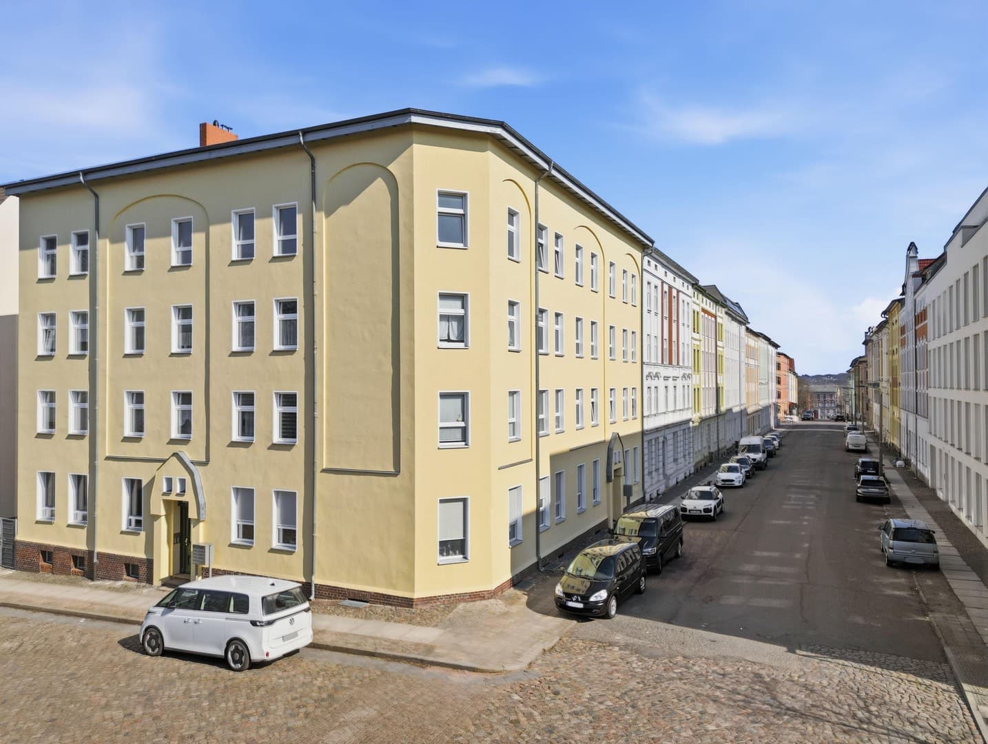 Helle 3-Zimmer-Wohnung im 1. Obergeschoss mit Balkon in Eberswalde (WE3)