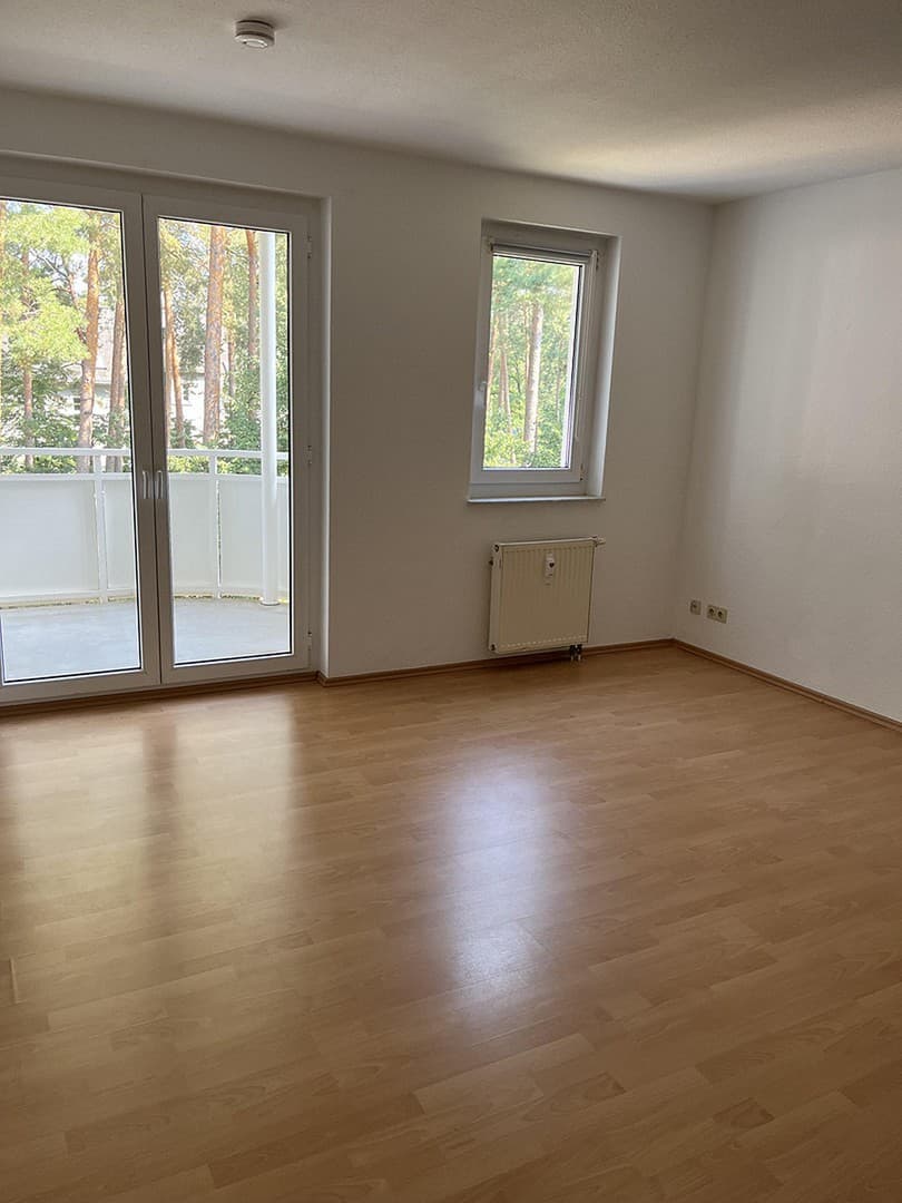 Singles & Studenten aufgepasst: 1-Zimmer-Wohnung mit EBK, 25 Min. nach Leipzig