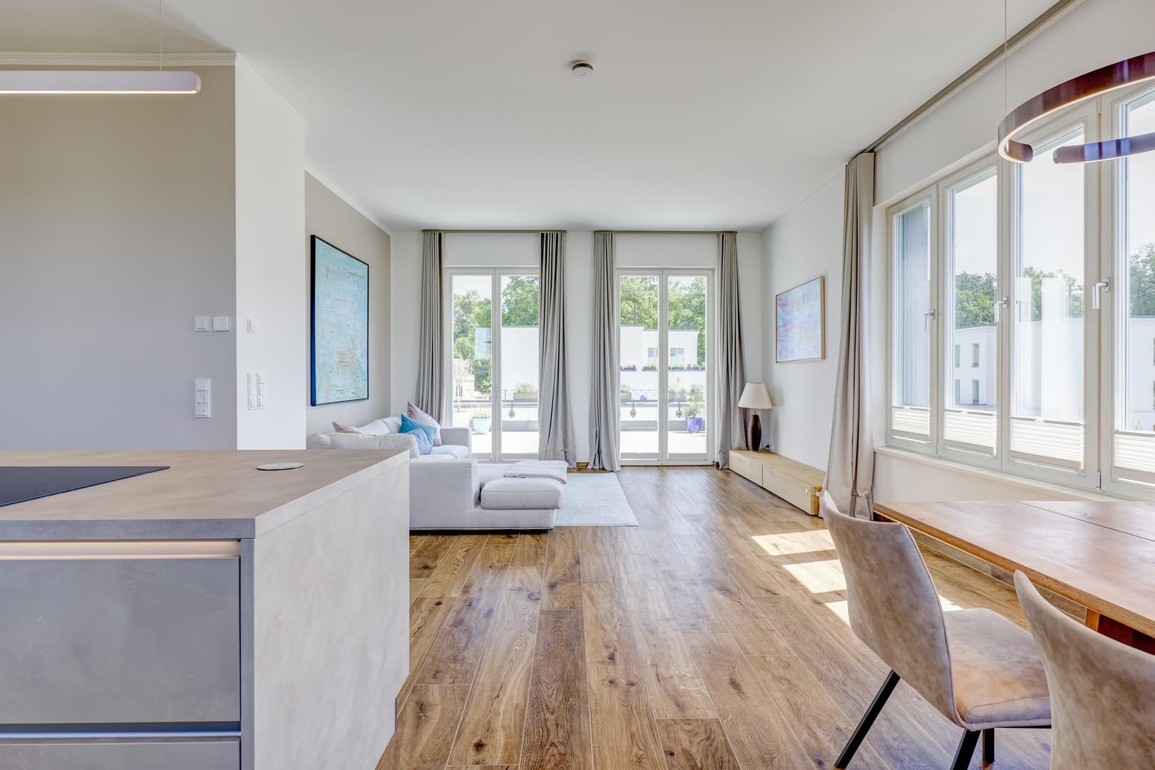 Außergewöhnliches Penthouse mit Dachterrasse am Jungfernsee