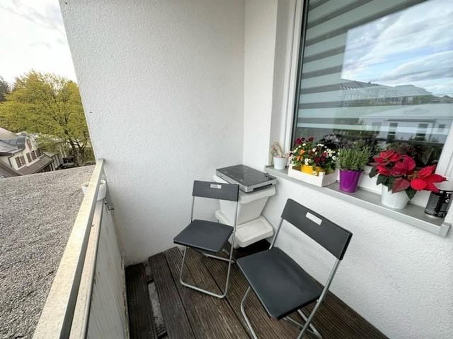 Ideale WG-Wohnung: Hell freundlich mit Süd-/Westloggia