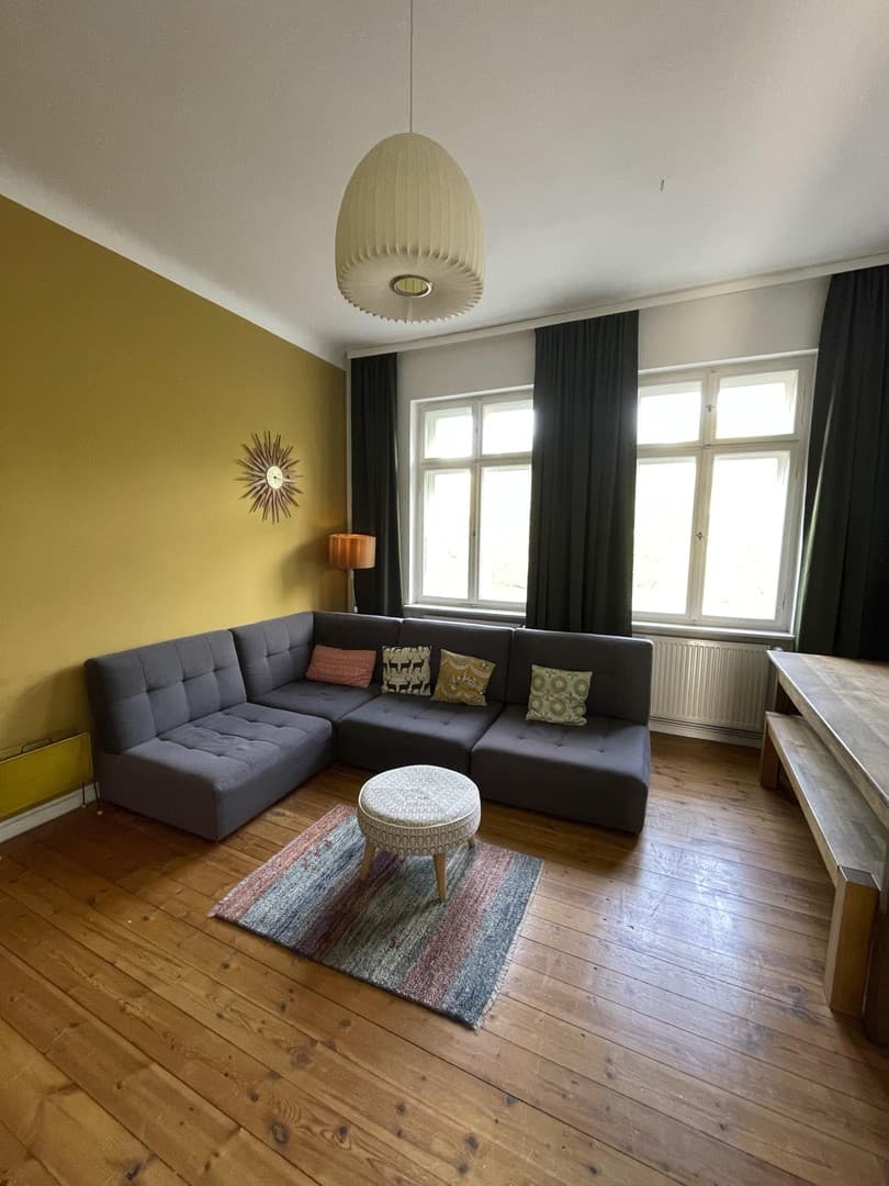 Provisionsfrei: Stilvolle 89 m², 4-Zimmer-Wohnung am Humannplatz, Prenzlauer Berg