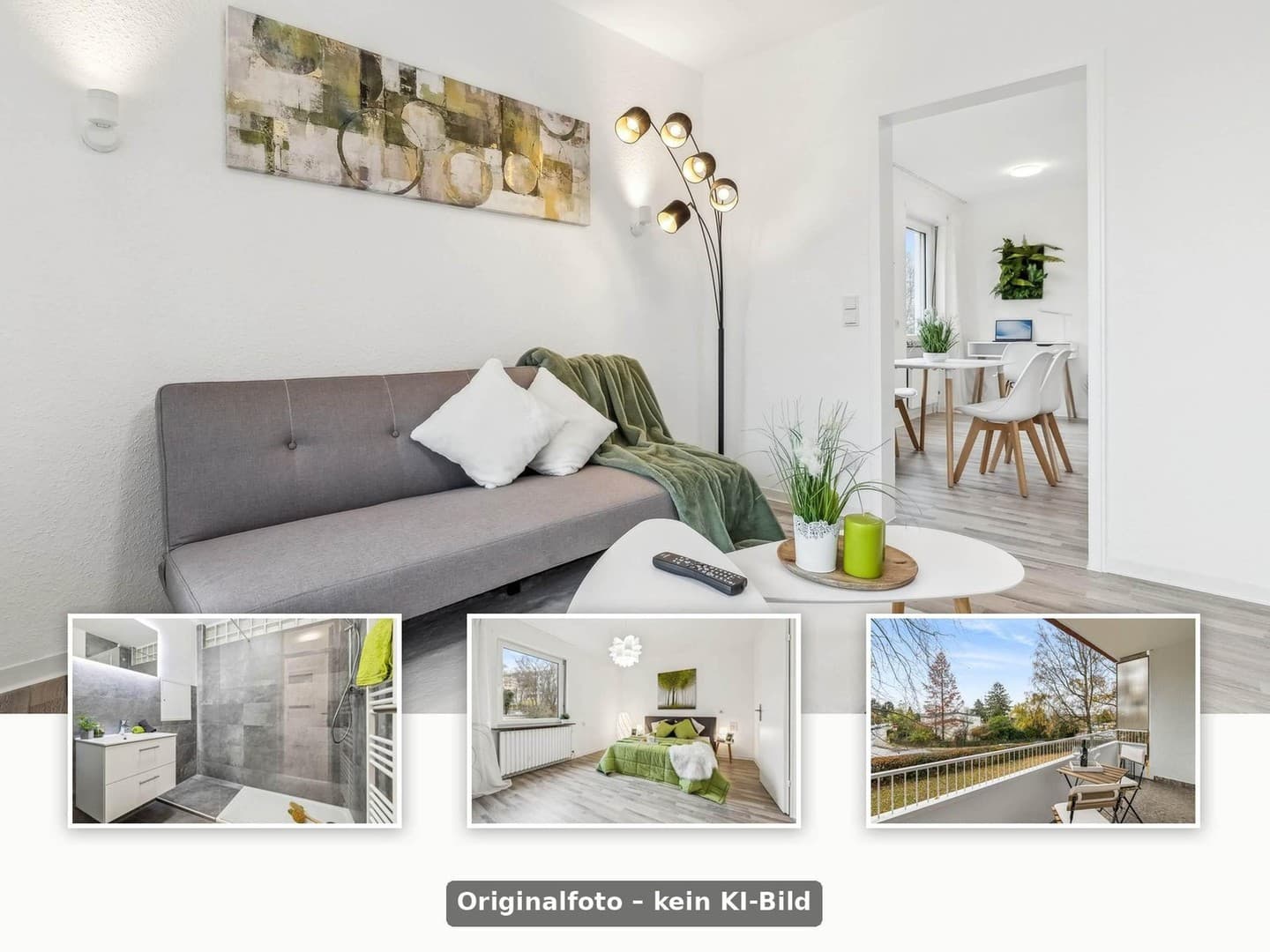 Bezugsfertige 2,5-Zimmer nach Renovierung - provisionsfrei (Originalfotos)