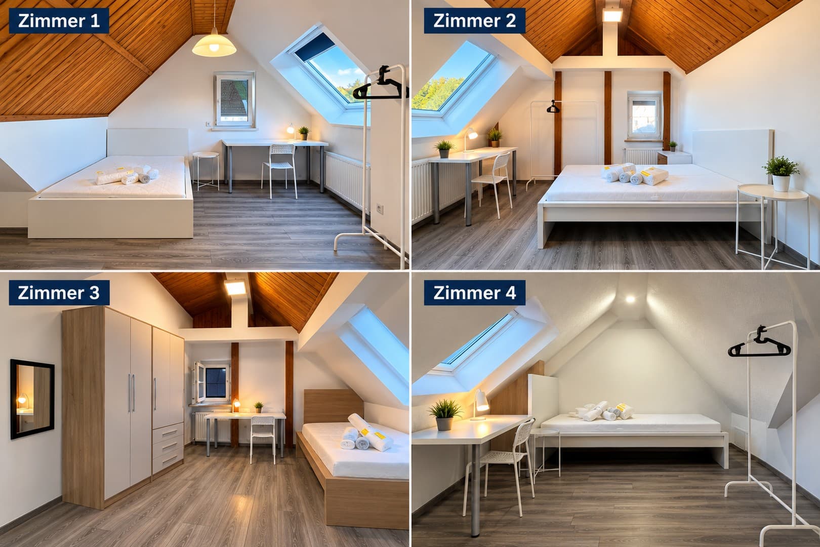 4 Zi. Wohnung WG Zimmer/ Stuttgart Bad Canstatt/ All Inklusive