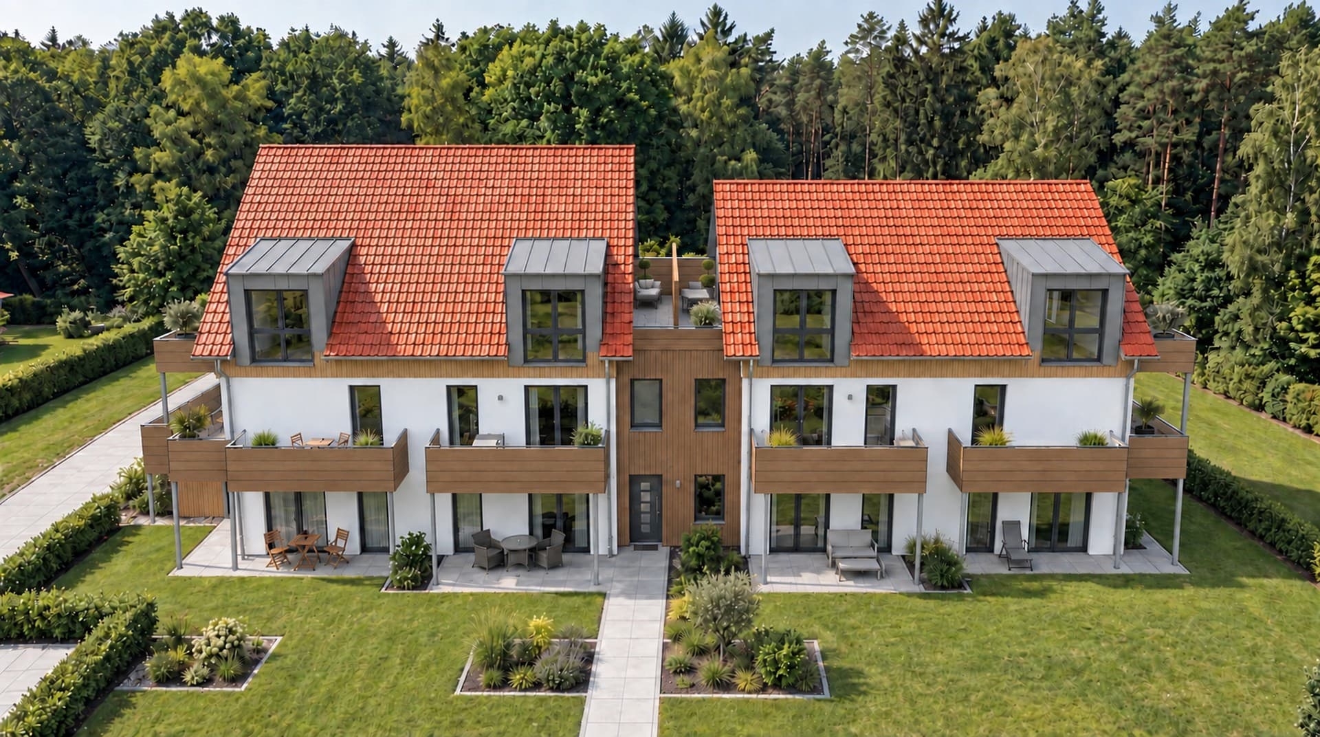 Kempten-Rothkreuz | Neubauprojekt in Massivholzbauweise (EH40) | 2-Zimmer-DG-Wohnung mit Balkon