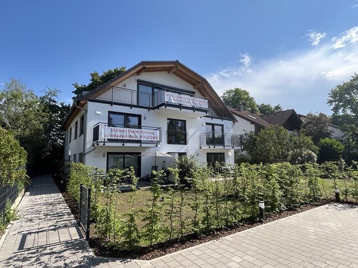 NEU - Beziehbare neue 3 Zimmer-Wohnung - absolut ruhige SW-Lage direkt an einem Park - Nähe U 2