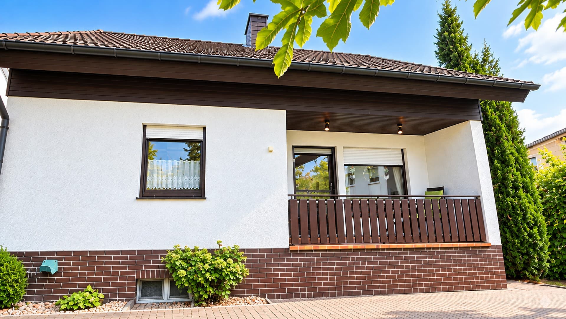 Freistehendes Einfamilienhaus mit Garten, Balkon und Stellplatz provisionsfrei