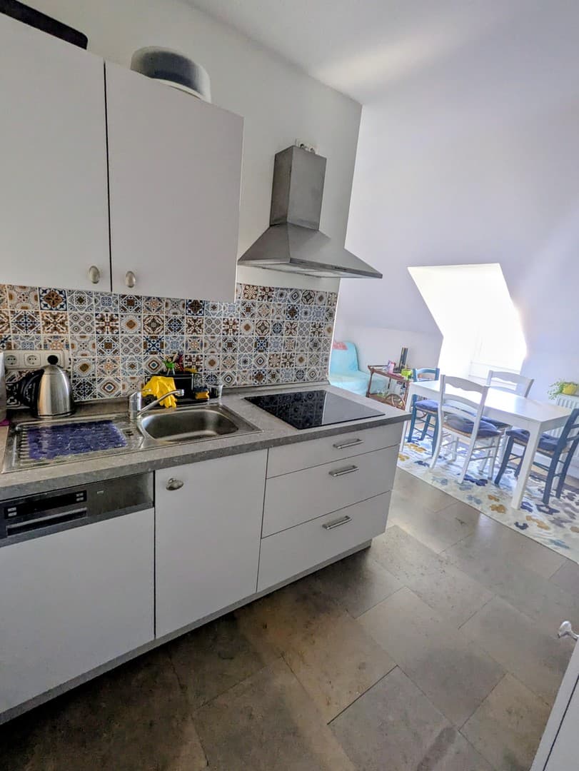 Gemütliche Dachgeschoßwohnung mit Fernblick