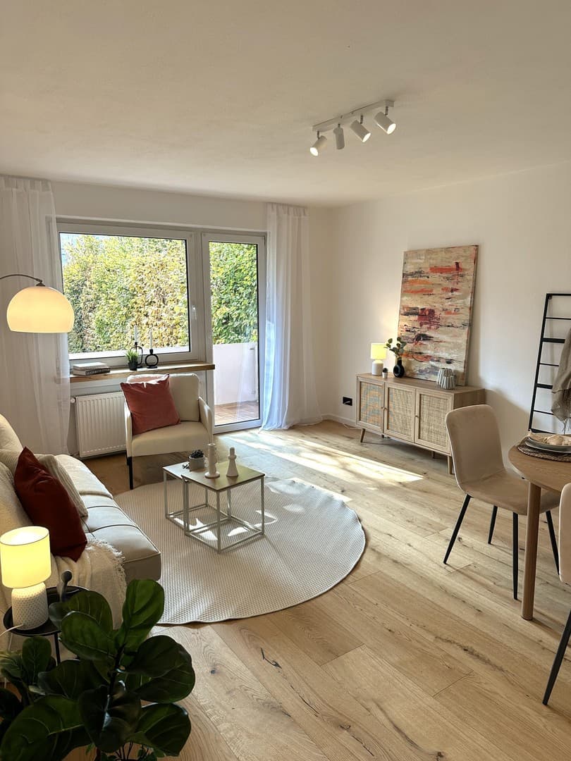 Neu saniert & bezugsfertig: Hochwertige 3-Zimmer-Wohnung in Top-Lage