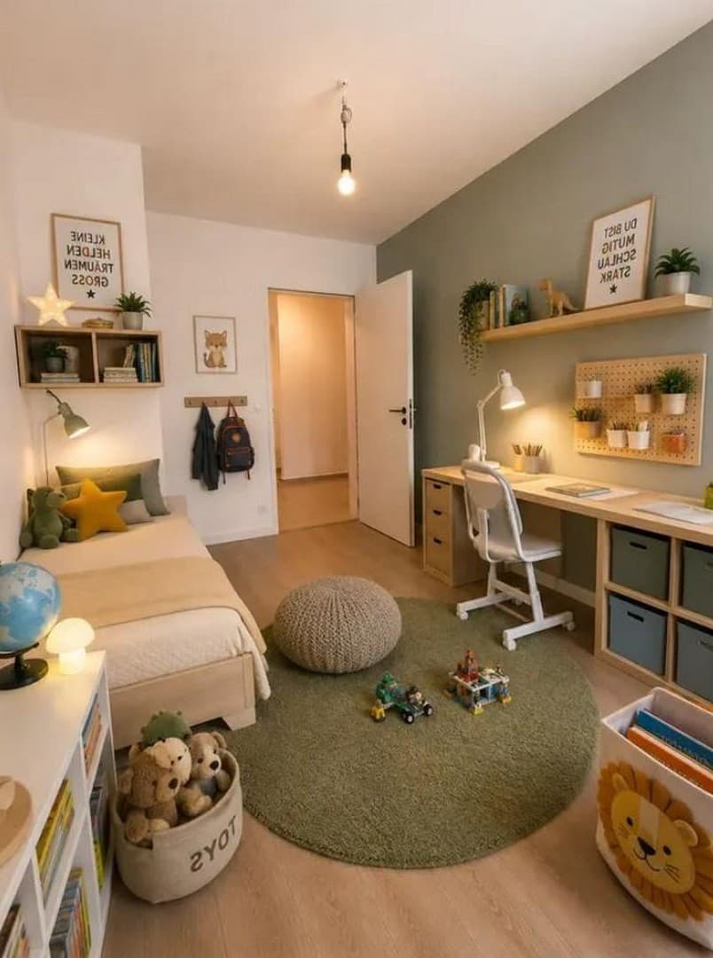 Möblierte 3-Zimmer-Wohnung mit Balkon