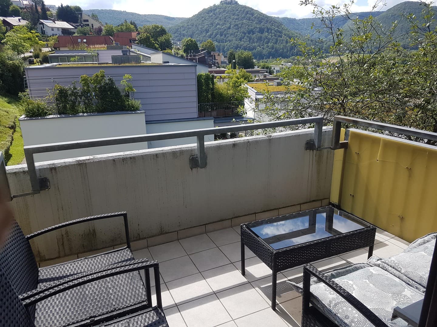 Panoramablick ins Grüne, 2,5 Zimmer Wohnung mit Aufzug in Waldrandlage