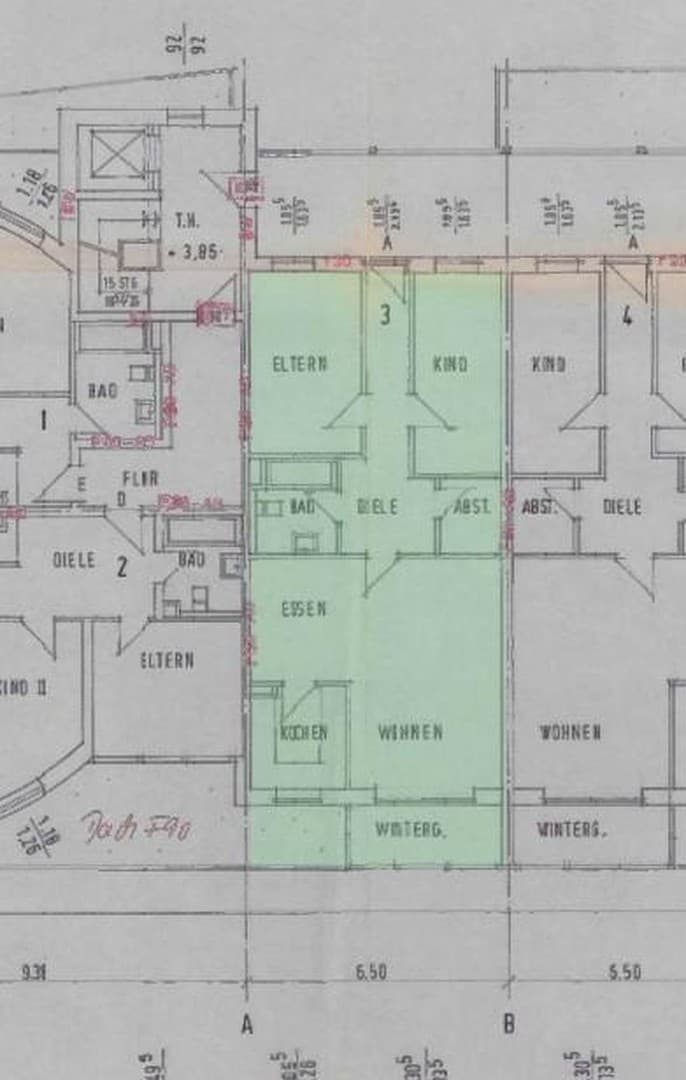 3-Zimmer Wohnung mit WBS