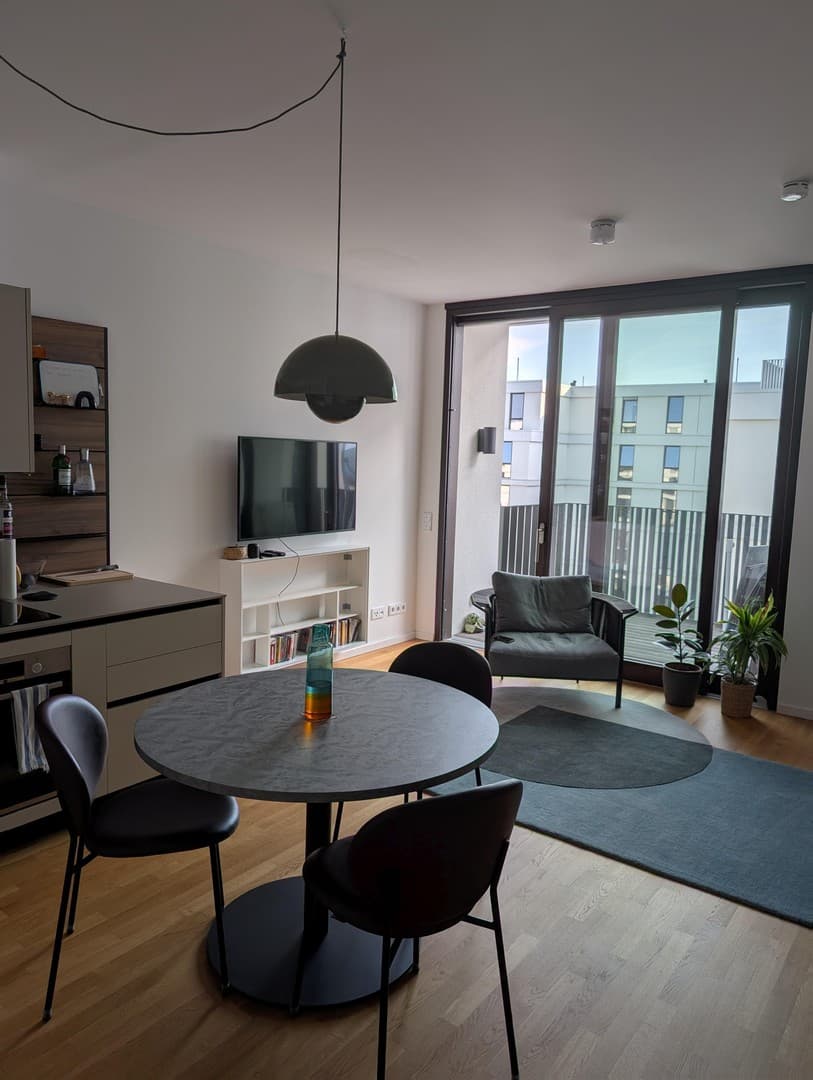 Designer 56 m² apartment, 5th floor, PBerg: furnished, all-inclusive from 1 February 2027