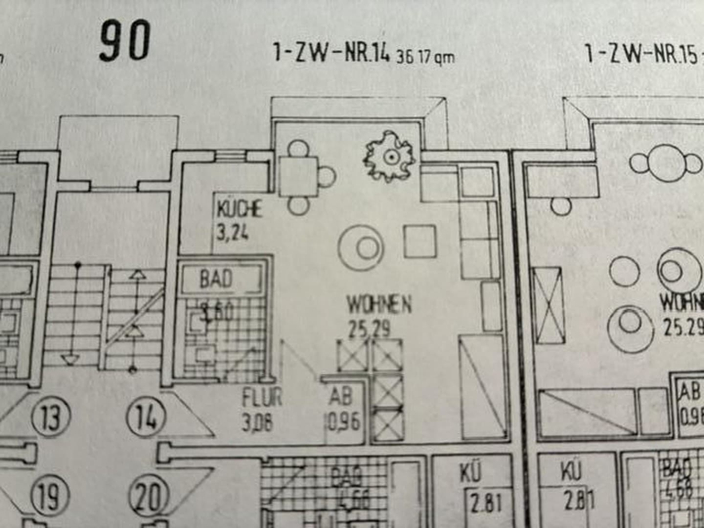1-Zimmer-Wohnung