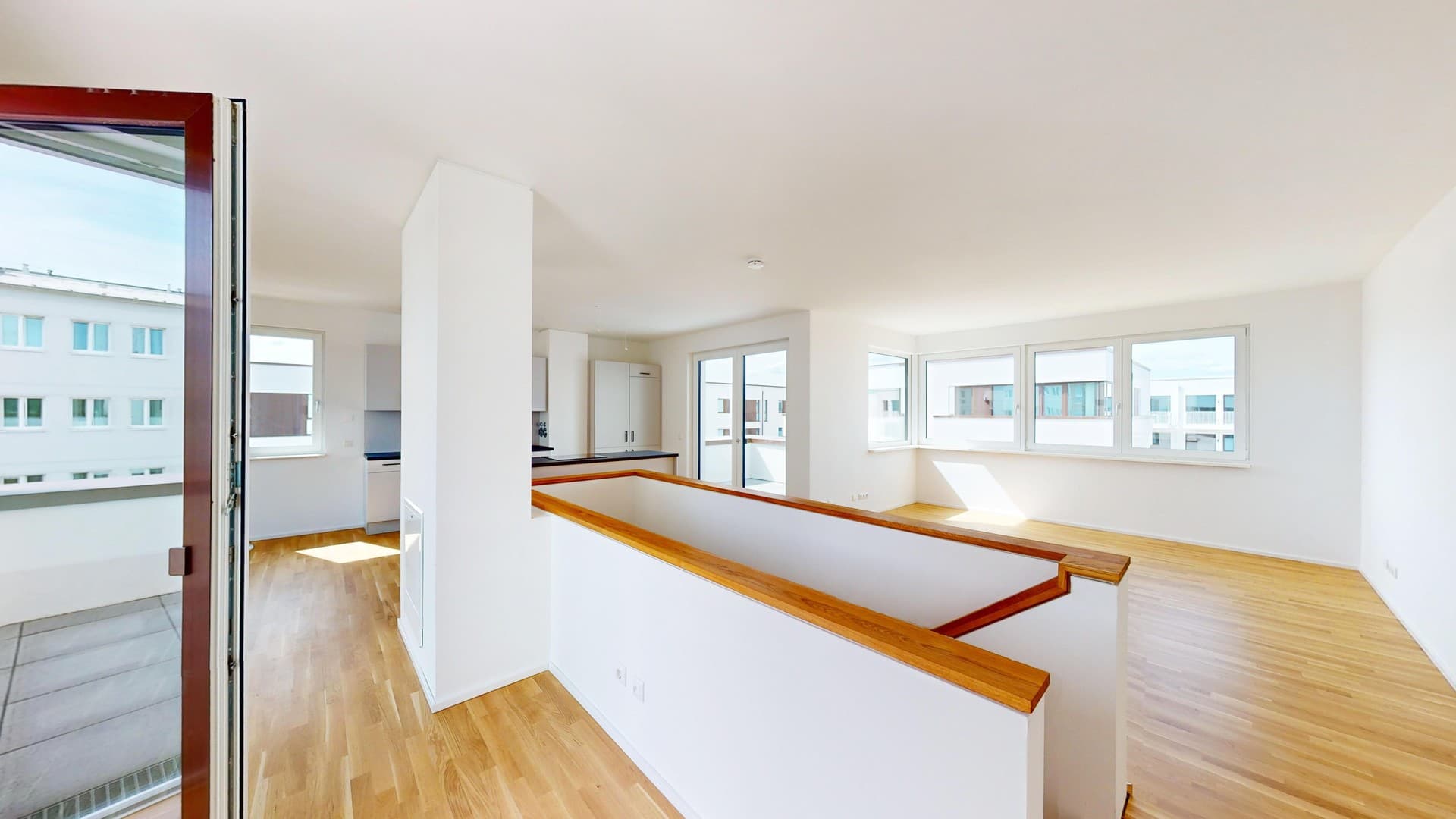 Hochwertige Maisonettewohnung mit 5 Zimmern, Balkon & Fußbodenheizung (M2 W68) in Basdorf