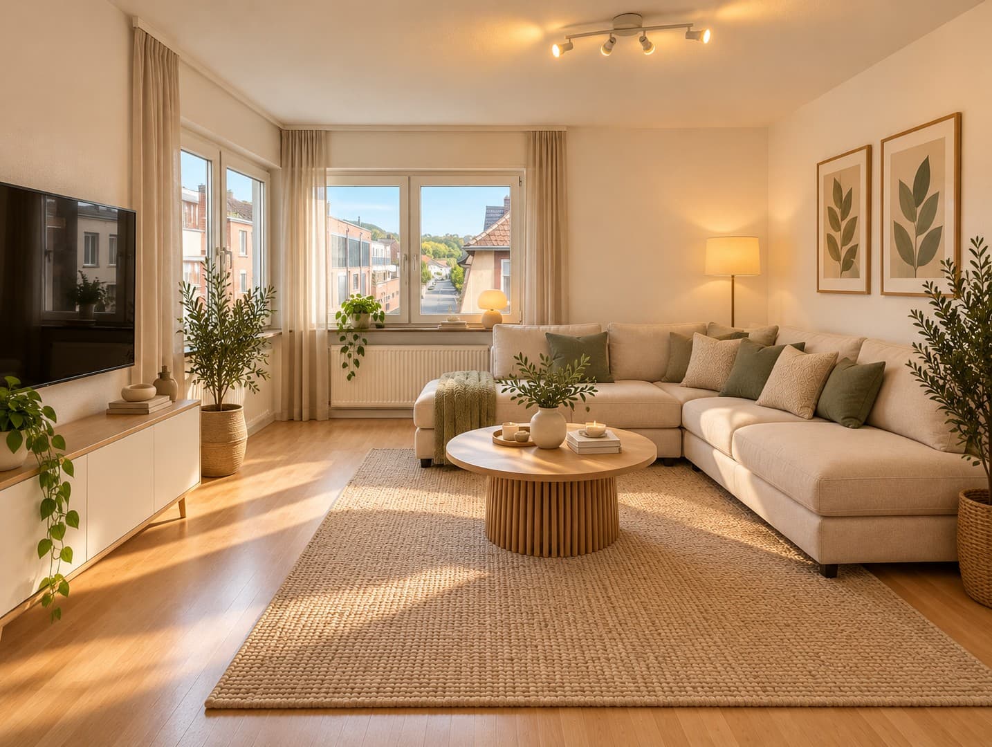 Helle 4-Zimmer-Wohnung mit Balkon