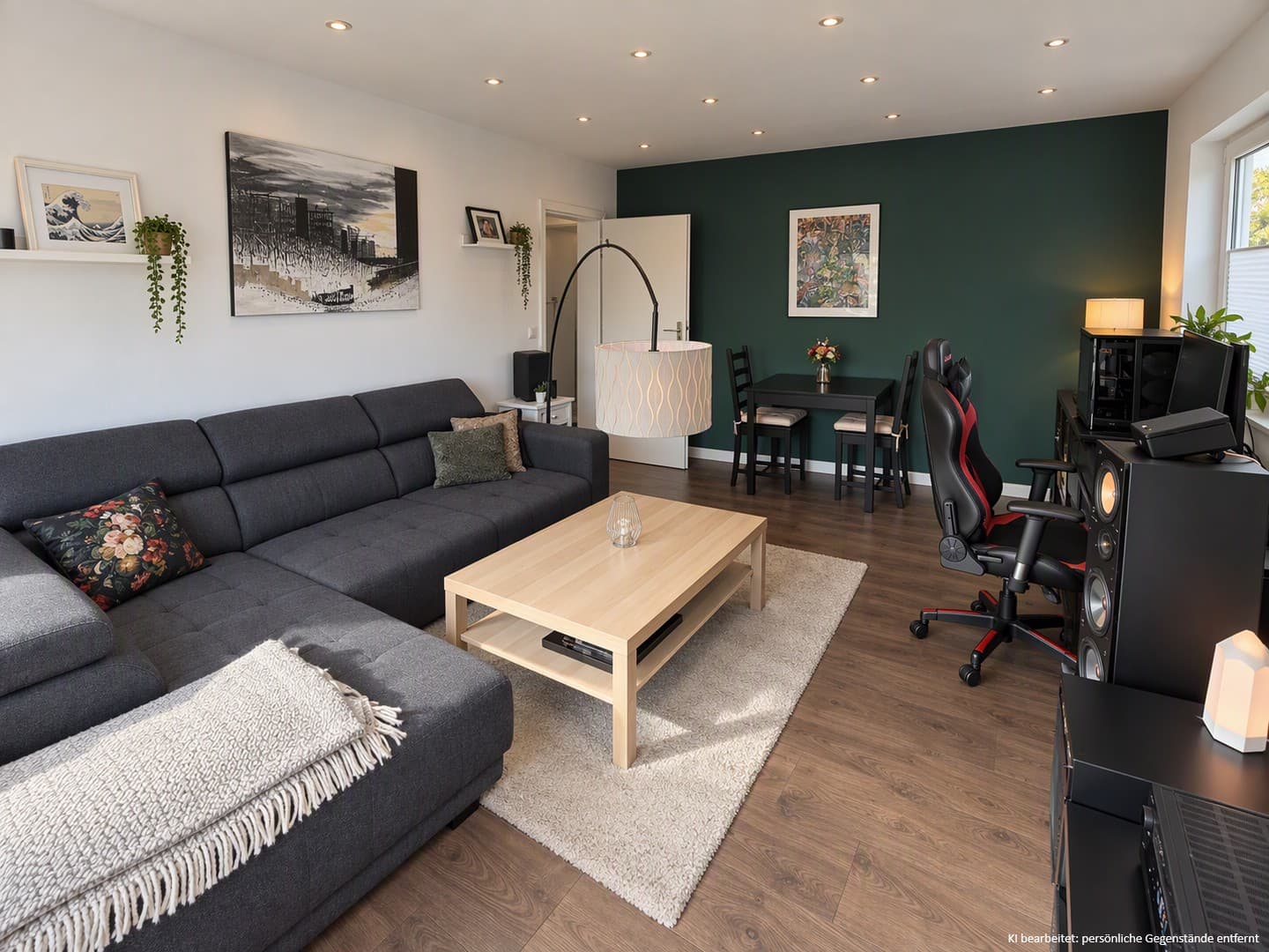 3-Raum Eigentumswohnung mit Balkon, Klimaanlage und Garage in Broich/Spelldorf