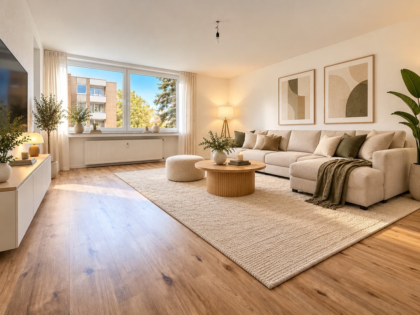 Rheinnah wohnen – sanierte 3-Zimmer-Wohnung mit Balkon & Aufzug