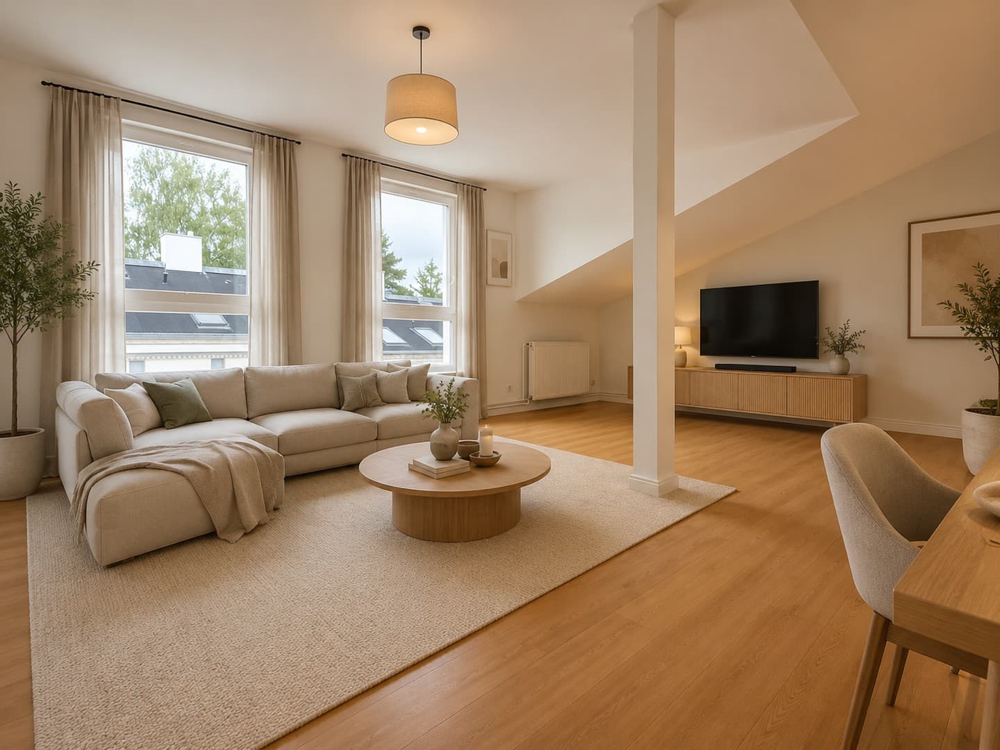 Modernisierte 2-Zimmer-Dachgeschosswohnung in Hamburg-Wilstorf– provisionsfrei