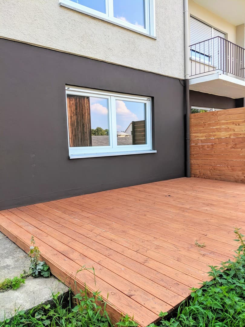 2-Zimmer-Terrassenwohnung – möbliert & sofort bezugsfertig