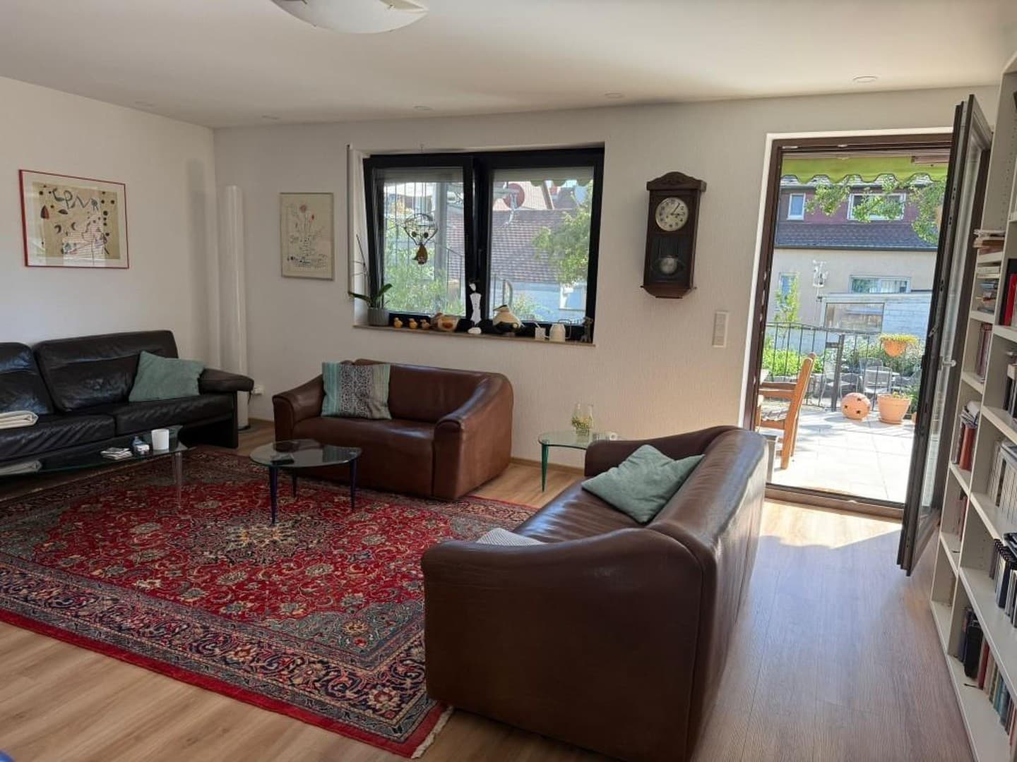 3,5-Zi.-Wohnung in KA-Grötzingen mit großer Süd-Terrasse & Gartenblick