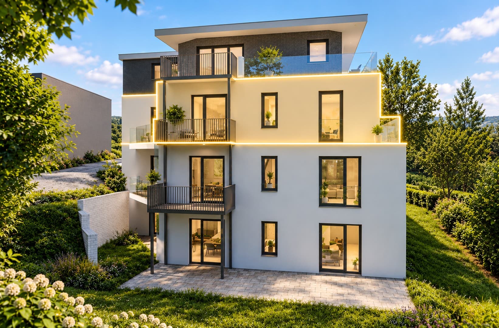 Exklusive 4-Zimmer-Neubauwohnung am Marburger Rotenberg – ca. 106 m² mit drei Balkonen & Aufzug