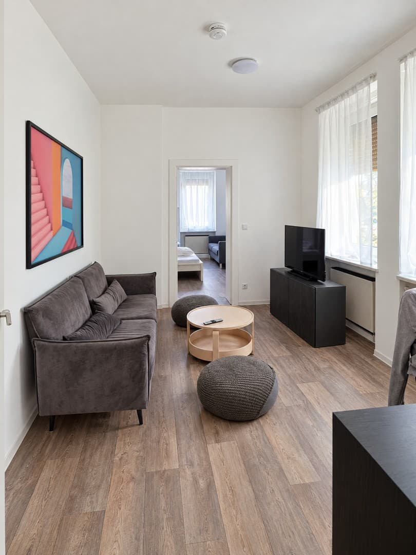 Möbliert & renoviert: Gemütliche 2-Zi-Wohnung mit EBK und Keller in Maxfeld