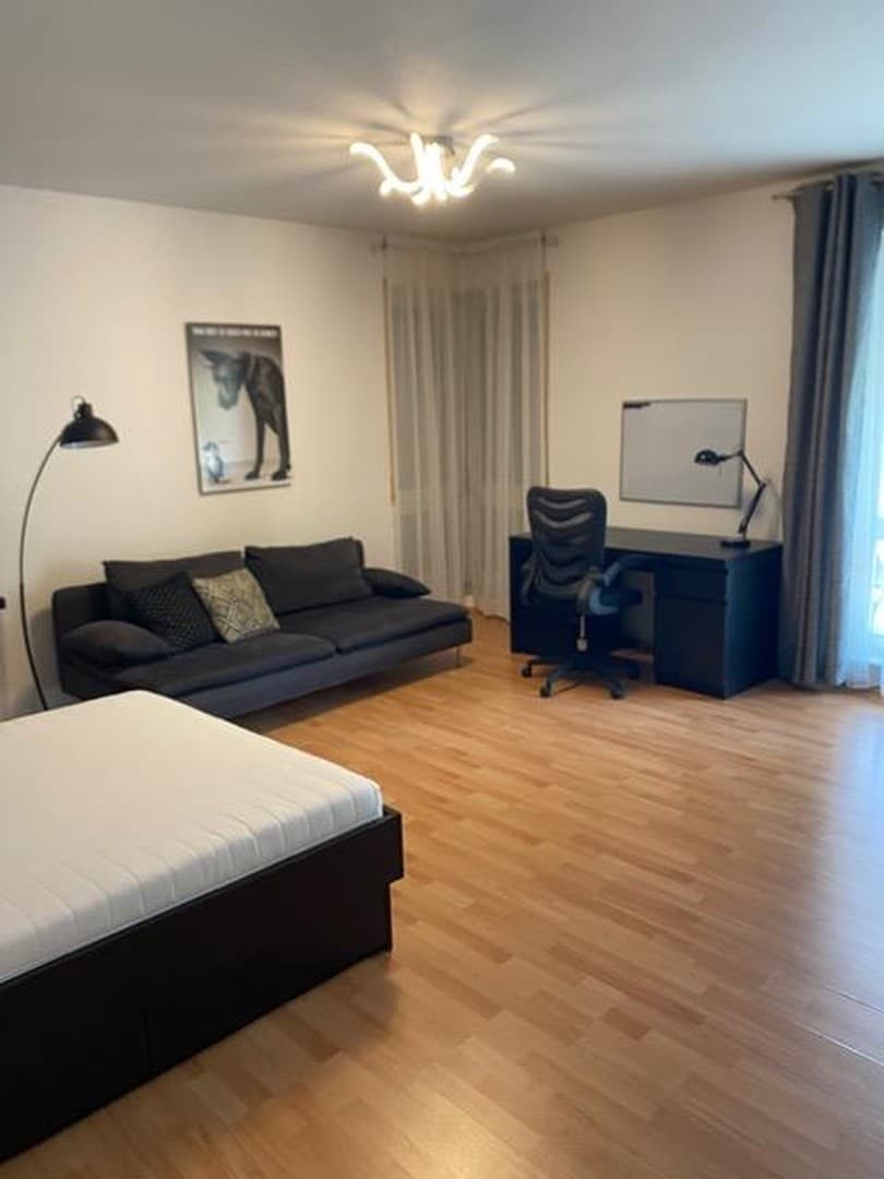 Voll möblierte Wohnung mit Balkon, Einbauküche und Komplettausstattung in Oestrich-Winkel