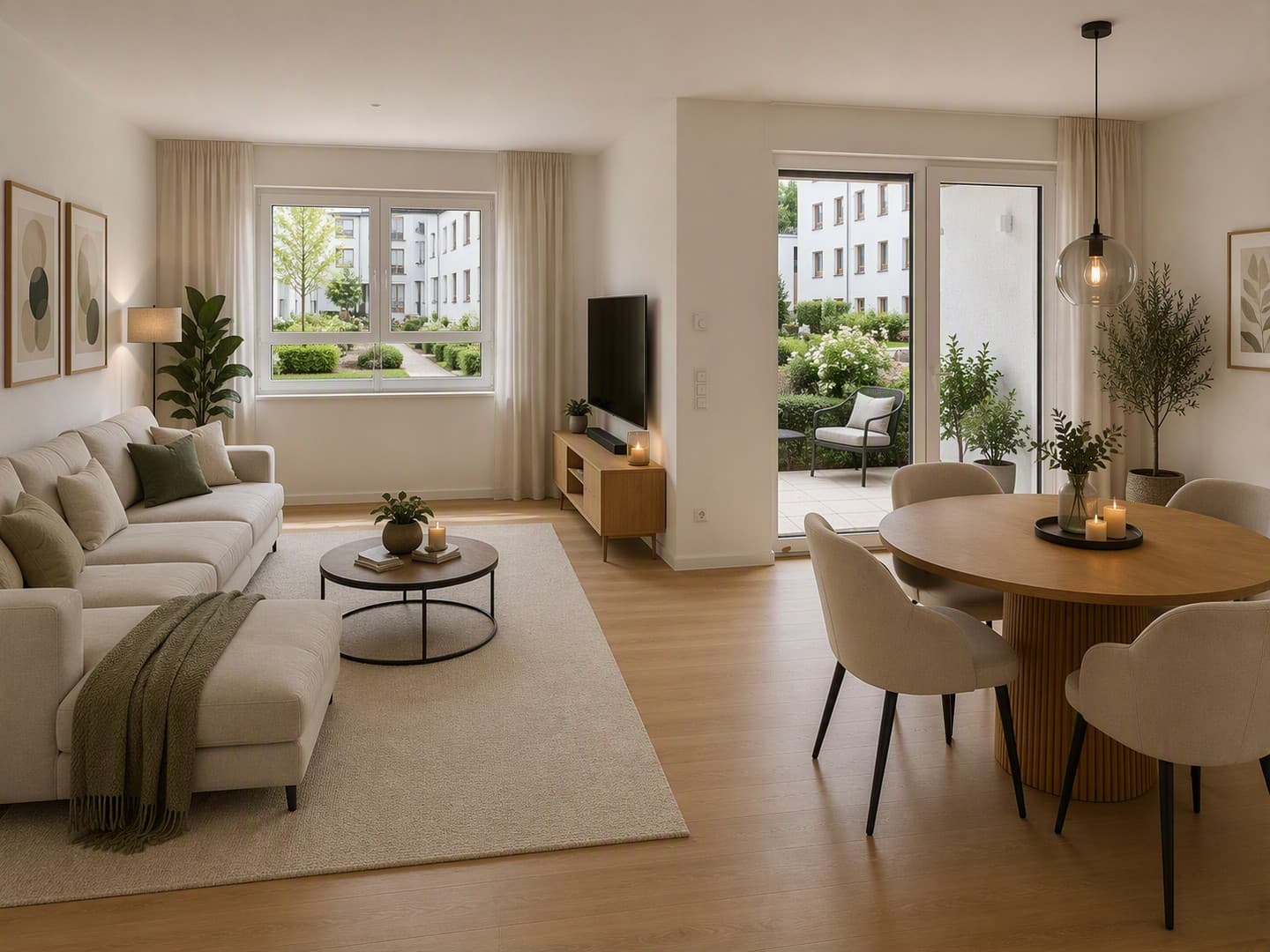 Ihr eigener Garten im Neubau – 65 m², Maintal, nahe Frankfurt