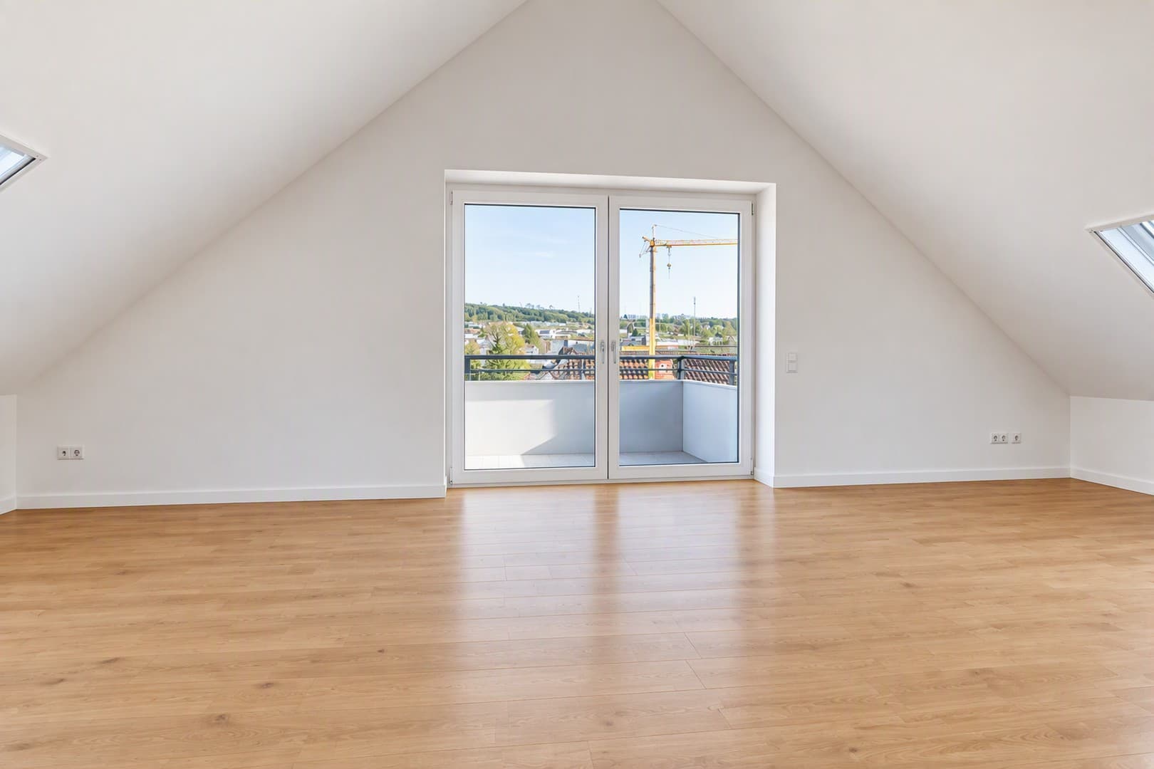 Erstbezug nach Sanierung: Moderne 2,5-Zimmer-Dachgeschosswohnung mit Südost-Balkon u. neuer Küche