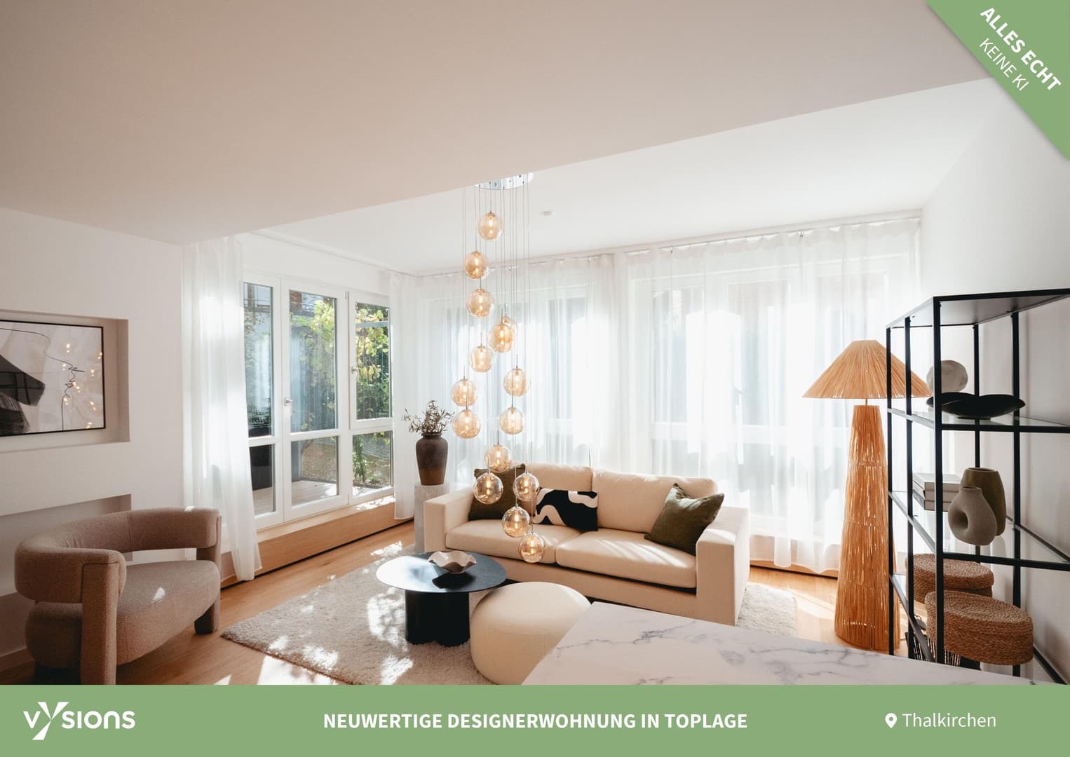 Neuwertige Designerwohnung in Toplage an der Isar