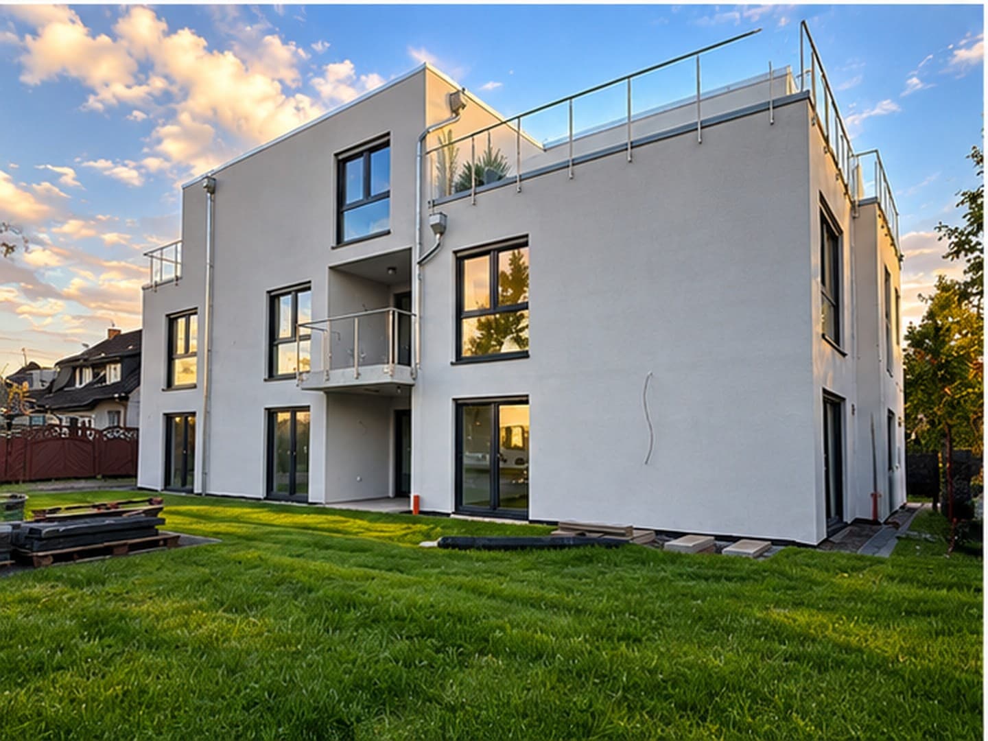 Neubau 2027 | Moderne 3-Zimmer-Wohnungen mit Balkon | KfW 40 | Wärmepumpe & Aufzug & Fußbodenheizung